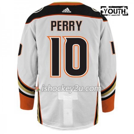 Børn NHL Anaheim Ducks Trøje COREY PERRY 10 Adidas Hvid Authentic